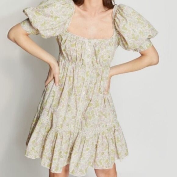 Anthropologie Love the Label Josepha Mini Dress medium - Picture 1 of 12